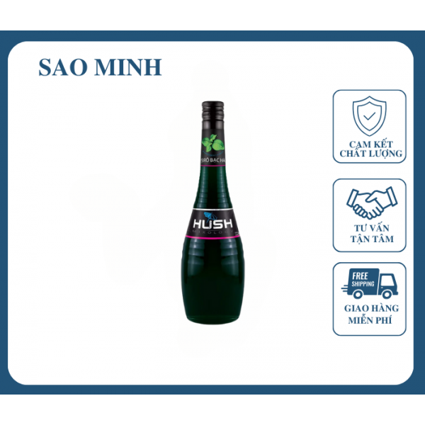 Syrup Bạc Hà Xanh - Hush 750ml